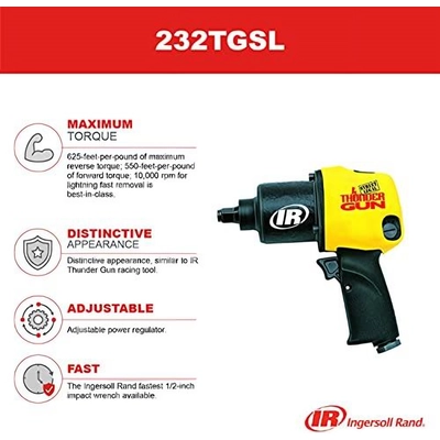 Pistolet tonnerre by INGERSOLL RAND - 232TGSL pa7