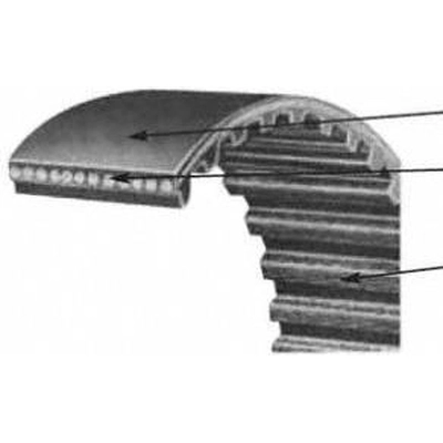Timing Belt by BANDO USA - TB064 pa3