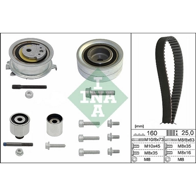 INA - ZD0550K - Engine Timing Belt Kit pa1