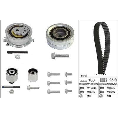 INA - ZD0550K - Engine Timing Belt Kit pa2