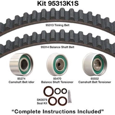 Timing Belt Kit With Seals by DAYCO - 95313K1S pa1