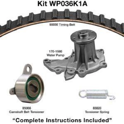 Timing Belt Kit With Water Pump by DAYCO - WP036K1A pa3