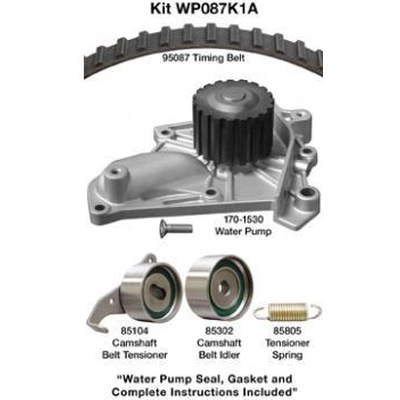 Timing Belt Kit With Water Pump by DAYCO - WP087K1A pa2