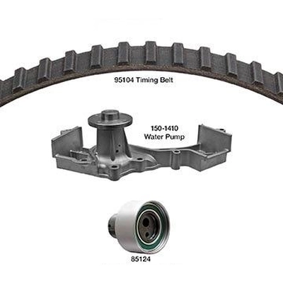 Timing Belt Kit With Water Pump by DAYCO - WP104K1C pa1