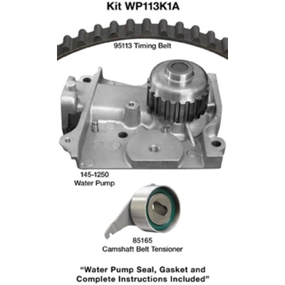 Timing Belt Kit With Water Pump by DAYCO - WP113K1A pa1