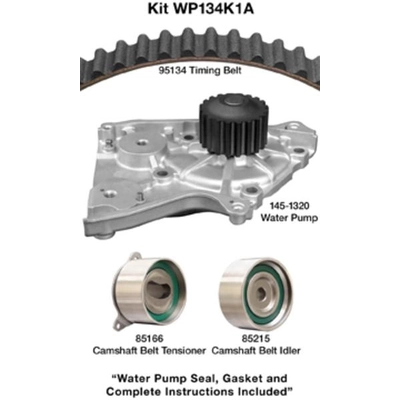 Timing Belt Kit With Water Pump by DAYCO - WP134K1A pa1