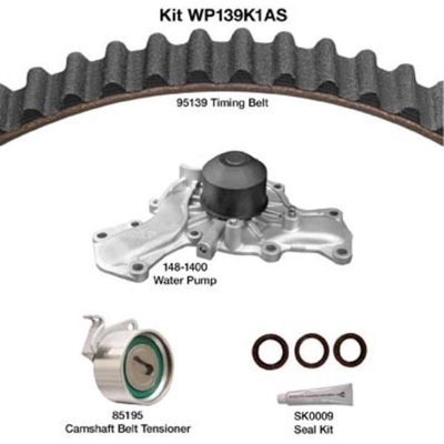 Timing Belt Kit With Water Pump by DAYCO - WP139K1AS pa1