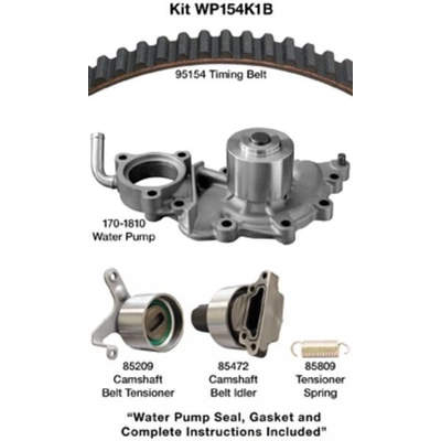 Timing Belt Kit With Water Pump by DAYCO - WP154K1B pa1