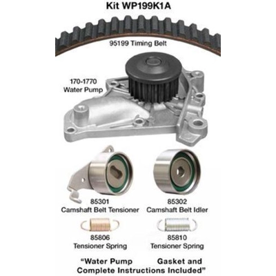 Timing Belt Kit With Water Pump by DAYCO - WP199K1A pa6