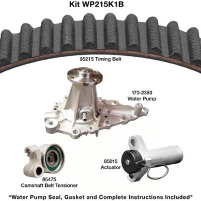 Kit de courroie de distribution avec pompe à eau by DAYCO - WP215K1B pa1