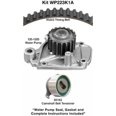Timing Belt Kit With Water Pump by DAYCO - WP223K1A pa1