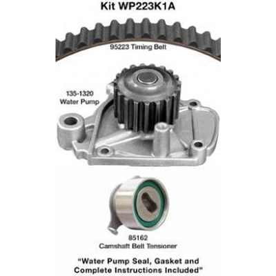 Timing Belt Kit With Water Pump by DAYCO - WP223K1A pa2