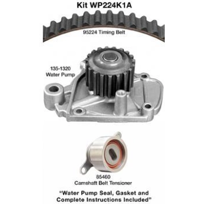 Timing Belt Kit With Water Pump by DAYCO - WP224K1A pa3