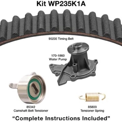 Timing Belt Kit With Water Pump by DAYCO - WP235K1A pa1
