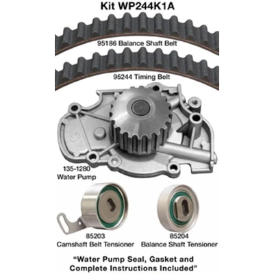 Timing Belt Kit With Water Pump by DAYCO - WP244K1A pa1