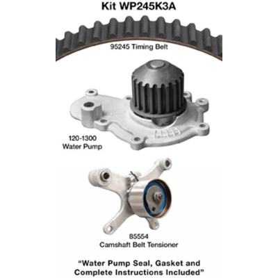 Timing Belt Kit With Water Pump by DAYCO - WP245K3A pa1