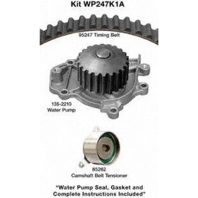 Timing Belt Kit With Water Pump by DAYCO - WP247K1A pa2