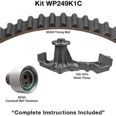 Timing Belt Kit With Water Pump by DAYCO - WP249K1C pa3