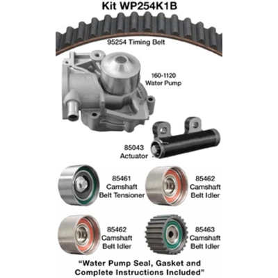 Timing Belt Kit With Water Pump by DAYCO - WP254K1B pa1