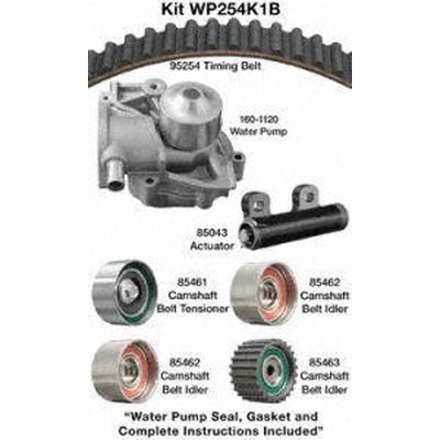 Timing Belt Kit With Water Pump by DAYCO - WP254K1B pa2