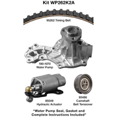 Timing Belt Kit With Water Pump by DAYCO - WP262K2A pa1