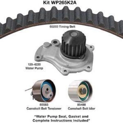 Timing Belt Kit With Water Pump by DAYCO - WP265K2A pa3