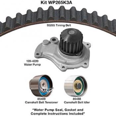 Timing Belt Kit With Water Pump by DAYCO - WP265K3A pa4