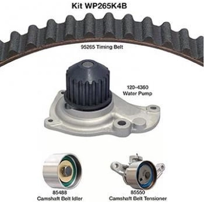 Timing Belt Kit With Water Pump by DAYCO - WP265K4B pa3