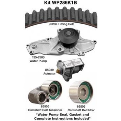 Timing Belt Kit With Water Pump by DAYCO - WP286K1B pa3