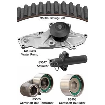 Timing Belt Kit With Water Pump by DAYCO - WP286K1C pa4