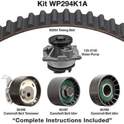 Timing Belt Kit With Water Pump by DAYCO - WP294K1A pa2