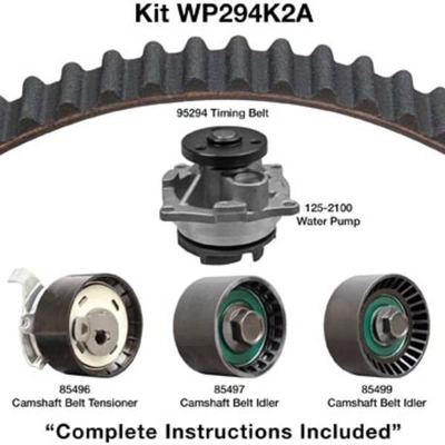 Timing Belt Kit With Water Pump by DAYCO - WP294K2A pa1