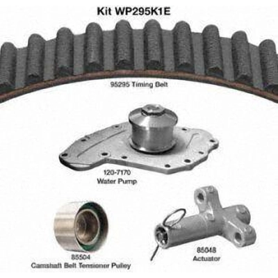 Timing Belt Kit With Water Pump by DAYCO - WP295K1E pa2