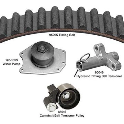 Timing Belt Kit With Water Pump by DAYCO - WP295K2A pa1