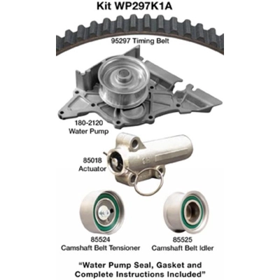 Timing Belt Kit With Water Pump by DAYCO - WP297K1A pa1