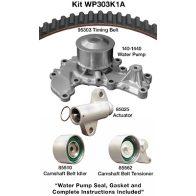 Timing Belt Kit With Water Pump by DAYCO - WP303K1A pa1