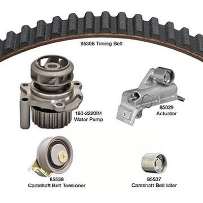 Timing Belt Kit With Water Pump by DAYCO - WP306K2AM pa1