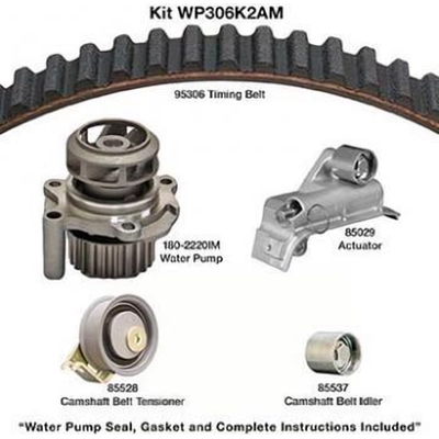 Timing Belt Kit With Water Pump by DAYCO - WP306K2AM pa3