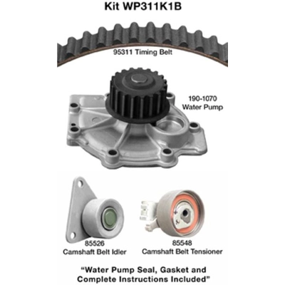 Timing Belt Kit With Water Pump by DAYCO - WP311K1B pa1