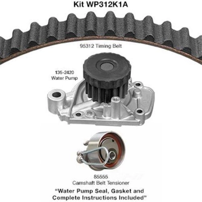 Timing Belt Kit With Water Pump by DAYCO - WP312K1A pa6