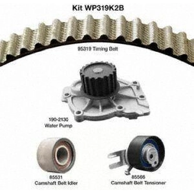 Timing Belt Kit With Water Pump by DAYCO - WP319K2B pa2