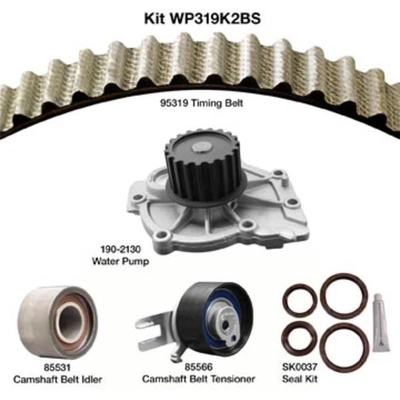 Timing Belt Kit With Water Pump by DAYCO - WP319K2BS pa1