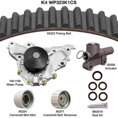 Timing Belt Kit With Water Pump by DAYCO - WP323K1CS pa1