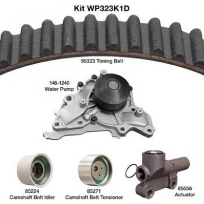 Timing Belt Kit With Water Pump by DAYCO - WP323K1D pa2