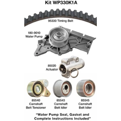 Timing Belt Kit With Water Pump by DAYCO - WP330K1A pa1