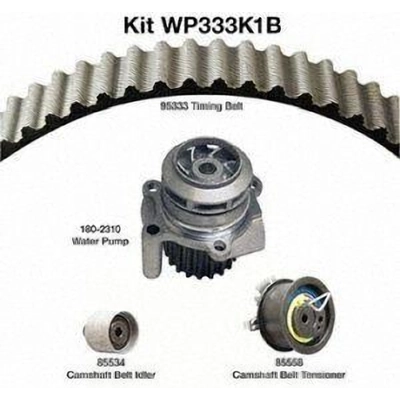 Timing Belt Kit With Water Pump by DAYCO - WP333K1B pa1