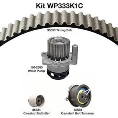 Timing Belt Kit With Water Pump by DAYCO - WP333K1C pa2
