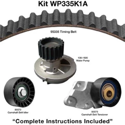Timing Belt Kit With Water Pump by DAYCO - WP335K1A pa2