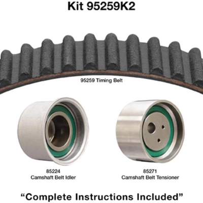 Timing Belt Kit Without Water Pump by DAYCO - 95259K2 pa1