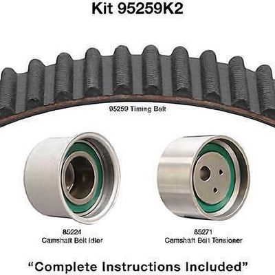 Timing Belt Kit Without Water Pump by DAYCO - 95259K2 pa3